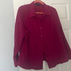Woman’s 18/20 sized long sleeve shirt jacket light weight